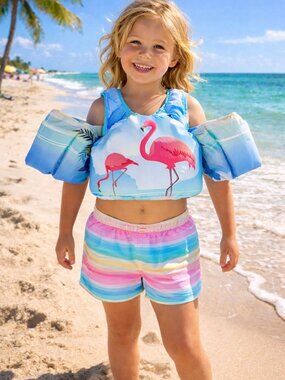 Flamingo Swim Trainer Life Vest